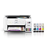 Epson Premium EcoTank 2803 Series All-in-One Color Inkjet Cartridge-Free Supertank Printer I Print Copy Scan I Wireless I Mobile & Voice-Activated Printing I Print Up to 10 ISO ppm I 1.44' Color LCD