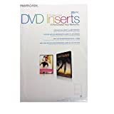 Memorex DVD Case Inserts - 25 Pack - White Matte