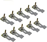 Undermount Sink Clips, Sink Brackets, Epoxy Sink Clips - 10 Pack Kit - Kitchen & Bathroom Sink Supports