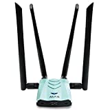 Alfa AC1900 WiFi Adapter - 1900 Mbps 802.11ac Long-Range Dual Band USB 3.0 Wi-Fi Network Adapter w/4x 5dBi External Dual-Band Antennas