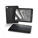 ZAGG Rugged Book Detachable Case and Magnetic-Hinged Keyboard for iPad Air 3, iPad Pro 10.2' and iPad Pro 10.5' (9th Generation), Multi-Device Bluetooth Pairing, Backlit Keyboard, Durable