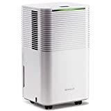 BUBLUE 2000 Sq. Ft 25 Pint Dehumidifier for Basements, Home and Large Room with Auto or Manual Drainage | 36 db Industry Leading Noise Reducing | Integrated Air Filters, 3 Operation Modes, Clothes Drying