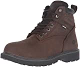 WOLVERINE Men's Floorhand 6' Waterproof Boot, Dark Brown, 9.5 3E US