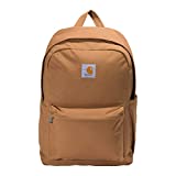 Carhartt Unisex Adult Essentials Backpack with 15-Inch Laptop Sleeve for Travel, Work and School, Brown, One Size