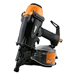 Freeman PCN65 Coil Siding Fencing Nailer Ergonomic & Lightweight Pneumatic Nail Gun with Depth Adjust & Side Load Magazine, Black