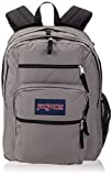 JanSport Big Student Backpack - School, Travel, or Work Bookbag with 15-Inch Laptop Compartment, Graphite Grey