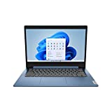 Lenovo IdeaPad 1 Laptop, 14.0' HD Display, Intel Celeron N4020, 4GB RAM, 64GB Storage, Intel UHD Graphics 600, Windows 11 in S Mode, Ice Blue