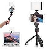 Newmowa Video Conference Lighting Kit, Video Light with Clip and Mini Tripod, for Remote Working, Distance Learning,Vlog,Makeup,Selfie,Live Stream