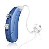 Hearing Amplifier for Seniors Adults Noise-Cancelling - Digital Personal Sound Amplifier Devices with Volume Control As Seen On TV Hearing Aid Cleaning Tools Included (Fit Either Ear)