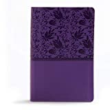 KJV Large Print Personal Size Reference Bible, Purple Leathertouch Indexed, Red Letter, Pure Cambridge Text, Presentation Page, Cross-References, Full-Color Maps, Easy-to-Read Bible MCM Type