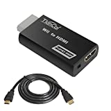 Wii HDMI Converter Adapter, Tohilkel Wii to HDMI 1080P Converter with 3.5mm Audio Output for Nintendo to Smart TV