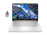 2022 HP 14' HD Display Laptop, AMD Ryzen 3-3250U, 16GB RAM, 256GB PCIe SSD, AMD Radeon Graphics, HP True Vision HD Camera, Bluetooth, Windows 11 S, Silver, 32GB Snow Bell USB Card