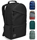 Simple Modern Backpack with Laptop Compartment Sleeve for Women, Men, College, School, Work- Travel Bag, 25 Liter Legacy -Midnight Black
