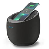 Belkin SoundForm Elite Hi-Fi Smart Speaker + Wireless Charger (Alexa Voice-Controlled Bluetooth Speaker) Sound Technology By Devialet - Fast Wireless Charging For iPhone, Samsung Galaxy & More (Black)