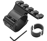 1 inch/30mm Riflescope Rings Adaptor with Picatinny/Weaver Rail for Scope Flashlight Laser Sight Optics