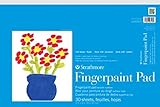 Strathmore (27-118 STR-27-118 30 Sheet Kids Finger-Paint Pad, 12 by 18'