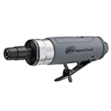 Ingersoll Rand 308B Air Straight Die Grinder, 1/4', 25,000 RPM, 0.33 HP, Ball Bearing Construction, Safety Lock, Composite Housing, Lightweight Power Tool, Gray