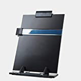 Hanghs Desktop Document Book Holder with 7 Adjustable Positions, 13.9' x 8.2' (Black)