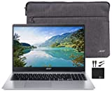 2021 Premium Acer Chromebook 15.6' HD Laptop Light Computer, Intel Celeron N4000, 4GB RAM, 32GB eMMC, HD Webcam, Intel UHD Graphics 600, 12+ hours Battey, Sleeve, Bluetooth, Chrome OS,w/Marxsol Cables