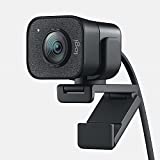 Logitech for Creators StreamCam Premium Webcam for Streaming and Content Creation, Full HD 1080p 60 fps, Premium Glass Lens, Smart Auto-Focus, for PC/Mac – Graphite