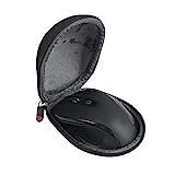 Hermitshell Hard Travel Case Fits VicTsing MM057 / HOTWEEMS D-09 / E-YOOSO/PONVIT/POLEYN 2.4G Wireless Portable Mobile Mouse Optical Mice (Only Case) (Black)