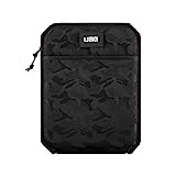 URBAN ARMOR GEAR UAG Compatible with iPad Pro 12.9-inch (5th Gen, 2021) & (4th Gen, 2020) Shock Sleeve Lite Case Durable 360 Degree Protection Impact Resistant Protective Bag, Black Midnight Camo