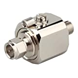GIMILINK Coaxial Lightning Arrestor Surge Protector Protection 75 Ohm F Type Male to F Female for Satellite Cable TV 2G 3G 4G Cell Phone Signal Booster LTE Antennas