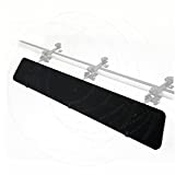 LT Sport Roof Top Rack Cross Bar Noise Reducer Wind Fairing Aerodynamic Air Deflector Kit