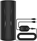 420+ Miles Range TV Antenna, Digital TV Antenna Indoor with Amplifier and Signal Booster, Portable HD Antenna for TV Indoor Outdoor for Smart TV and Old TVs - 38ft Coax Cable - Support 4K 1080p