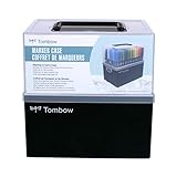 Tombow 56178 Marker Case. Easily Stores and Organizes 108 of Your Favorite Tombow Products