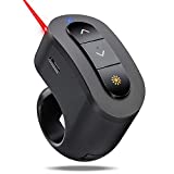 Presentation Clicker USB Rechargeable Powerpoint Clicker, Finger Ring RF 2.4GHz Wireless Presenter Clicker for Powerpoint Presentations, Presentation Remote for Mac, Keynote, Laptop etc. 11