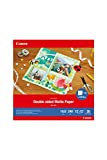 Canon Double Sided Matte Photo Paper, Perfect for Scrapbooking and Crafts, 12' X 12' -- Compatible to Canon PIXMA TS9520 and TS9521 Inkjet Printer