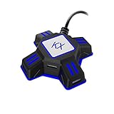 Voltage converter-Travel plug adapter, for Switch /PS4/PS3 Chargers KX USB game controller converter keyboard mouse switch