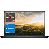 Dell Inspiron Laptop, 15.6' HD Display, AMD Ryzen 5 3450U Processor, 12GB RAM, 512GB SSD, Webcam, HDMI, SD Card Reader, Wi-Fi, Windows 11 Home, Carbon Black