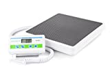 Medical Grade Floor Scale - Portable - Easy to Read Digital Display - Heavy Duty - Home, Hospital & Physician Use - Pound & Kilogram Settings - 12' x 12.5' Platform - 550 lb Limit by Patient Aid
