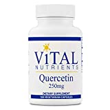 Vital Nutrients Quercetin 250mg - Bioflavonoid for Sinus & Immune Support - Gluten Free, Soy Free, Dairy Free - 100 Vegetarian Capsules (25-Day Supply)