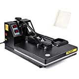 Seeutek Heat Press Machine 15x15 Inch Digital T Shirt Pressing Machine Industrial Heat Transfer Sublimation Printer for T Shirts