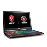 MSI GP63 Leopard-077 15.6' Performance Gaming Laptop i7-8750H (6 cores), NVIDIA GeForce GTX 1060 6G, 256GB NVMe SSD + 1TB HDD, 16GB RAM, Win 10, VR Ready, RGB KB