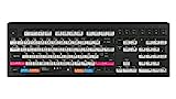 Logickeyboard Designed for Adobe Filmmaker - Premiere Pro/After Effects - Mac Astra 2 Backlit Keyboard # LKB-AEPP-A2M-US