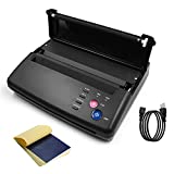 TATELF Transfer Stencil Machine Thermal Copier Stencil Printer with 20pcs Transfer Paper for tattooing Artists (Black)