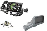 Edge EVO Evolution CTS3 Touch Screen Gauge Monitor 85400-200 & Dash Pod 28500 & EGT Probe Pyrometer Kit 98620 Compatible Chevy Silverado/GMC Sierra 6.6L LB7/LLY/LBZ Duramax Diesel, EVO CTS3