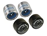 Bearing Buddy Stainless Steel Bearing Protectors (1.980' Diameter) with Auto Check With Bras - Pair