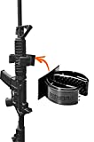 QuiverGrip UtilaGrip Single Shotgun & Rifle Gun Rack - Gun Rack - Wall Mount - Wall Organizer - Weapons Rack - Adjustable Firearm Storage - Wall Mounted Gun Holder
