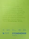 Legion Stonehenge Pad, 9 X 12 inches, White, 15 Sheets
