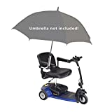AlveyTech Universal Grip Umbrella Holder for Mobility Scooters, Power Chairs, & Wheelchairs