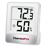 ThermoPro TP49 Digital Indoor Humidity Meter Room Thermometer with Temperature and Humidity Monitor Mini Hygrometer Thermometer