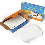 Funto Blank Watercolor Paper Postcards, 50 Cards, 4'x6', 140lb/300gsm, Blank Note Cards for Watercolor Journal, Acid-Free Heavyweight Art Paper for Thank You Notes & Greeting Cards