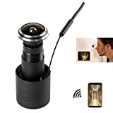 Kasfye Door Peephole Camera,Full HD 1080P Door Eye Hole IP Camera with 1.78mm Fisheye Lens 180 Degrees Wide Angle Tuya Smart APP Home Security USB Cameras-DC 5V