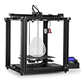 Creality Ender 5 Pro Creative FDM 3D Printer Upgrade Silent Mainboard Metal Extruder Frame with Capricorn Bowden PTFE Tubing 220x220x300mm for Adult Designer Home and School Use