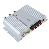 Eaglerich LP-838 Mini Hi-Fi CD MP3 Radio Car Auto Motorcycle Home Audio Stereo Bass Speaker Amplifier Subwoofer Boostrer Player 12V 20W